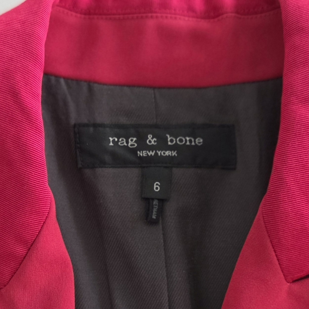 Rag And Bone Tailored Single Button Blazer Womens… - image 7